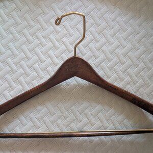 Pierre Cardin Vintage Wooden Clothing Hanger